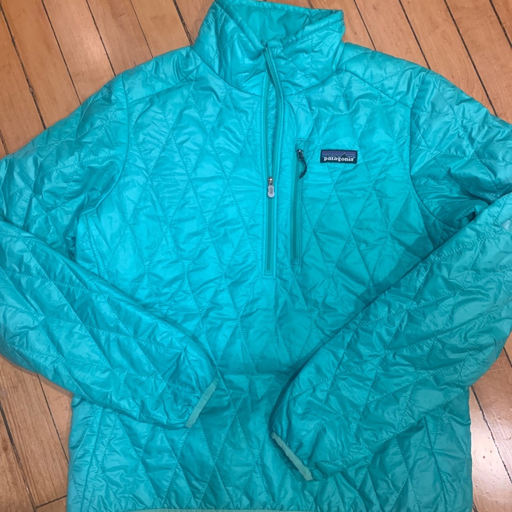 Patagonia puffer half zip